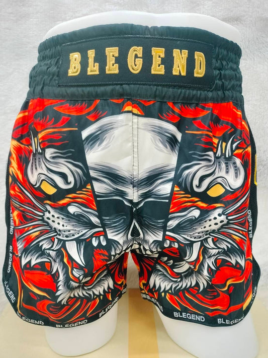 Blegend Muay Thai Short Bado Red