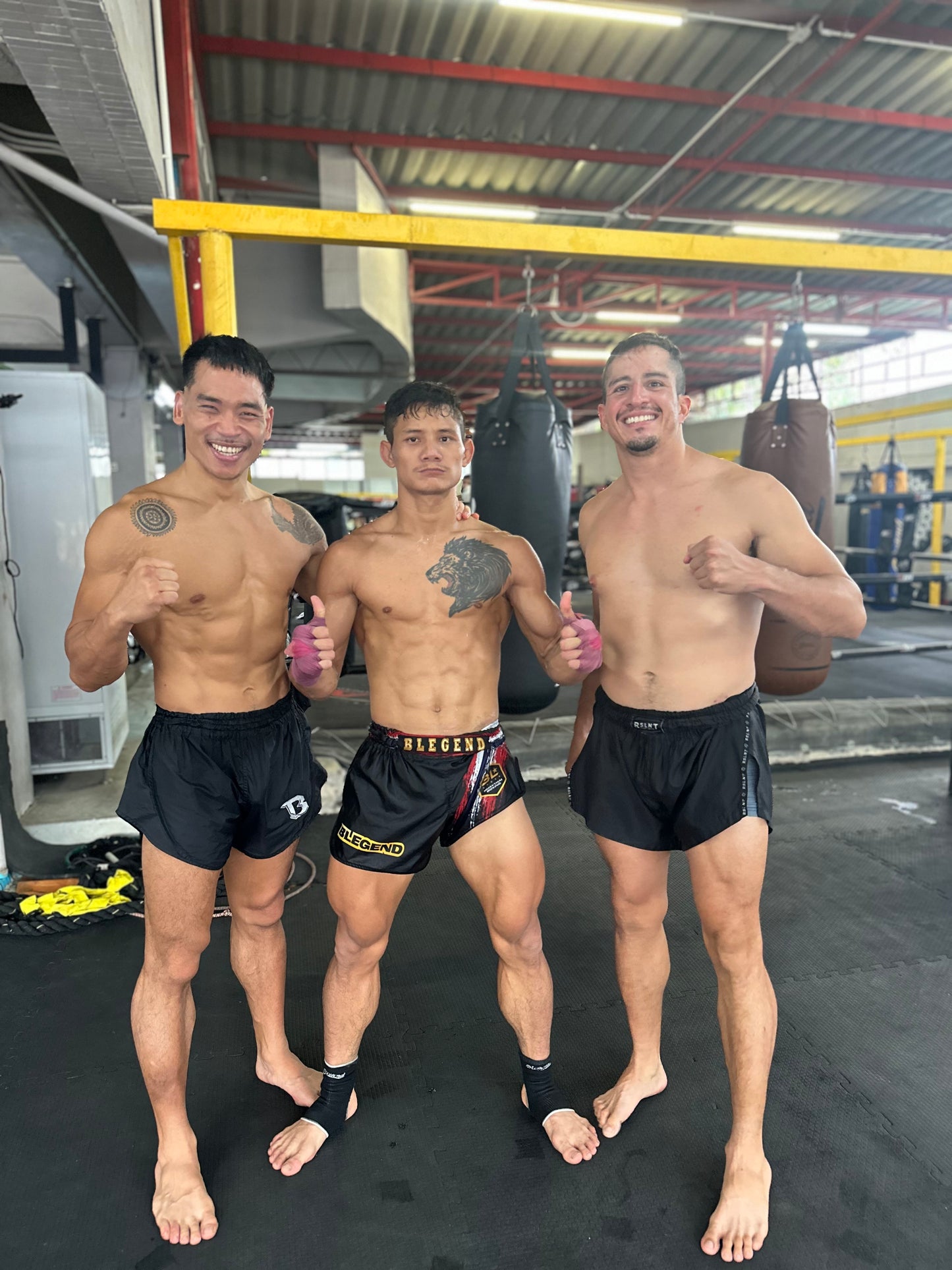 Blegend Boxing Shorts Thai Legend Black