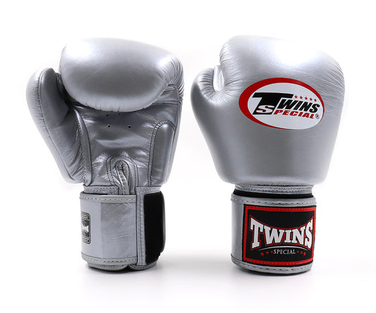 Twins Special Boxing Gloves BGVL3 Silver
