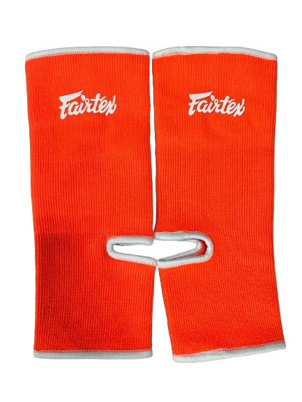 Fairtex AS1 Ankle Guards Orange