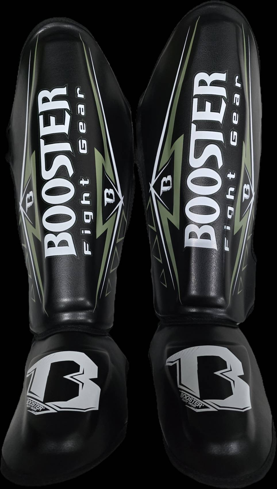 Booster Shin Guards WAR SERIES Black Grey