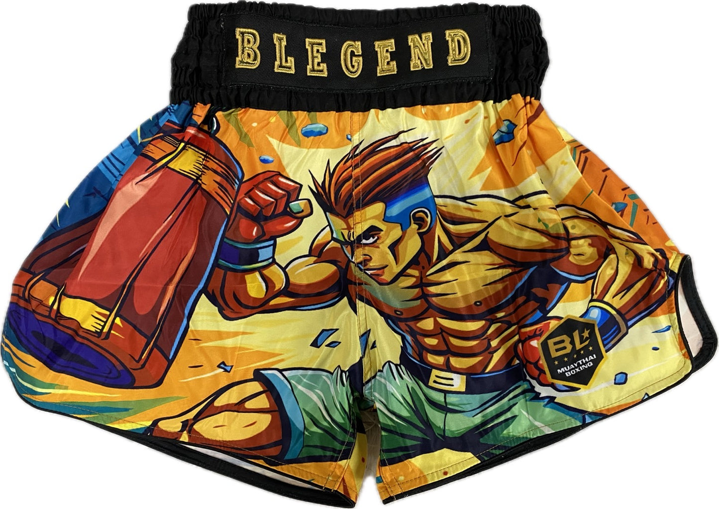 Blegend Kids Boxing Shorts SuperHero