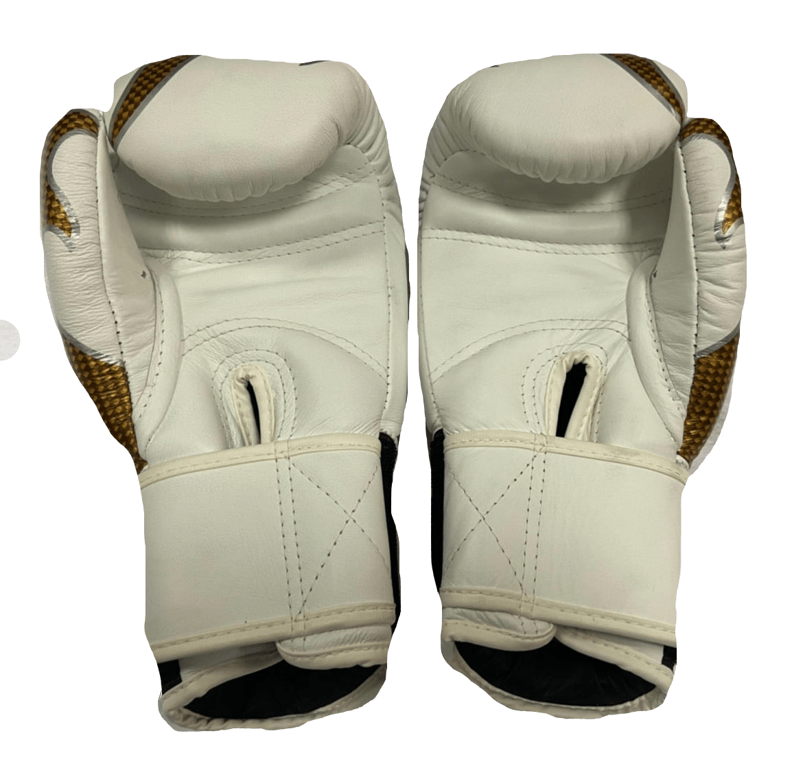 Top King Boxing Gloves "Empower" NO AIR TKBGEM-01 White(Gold)